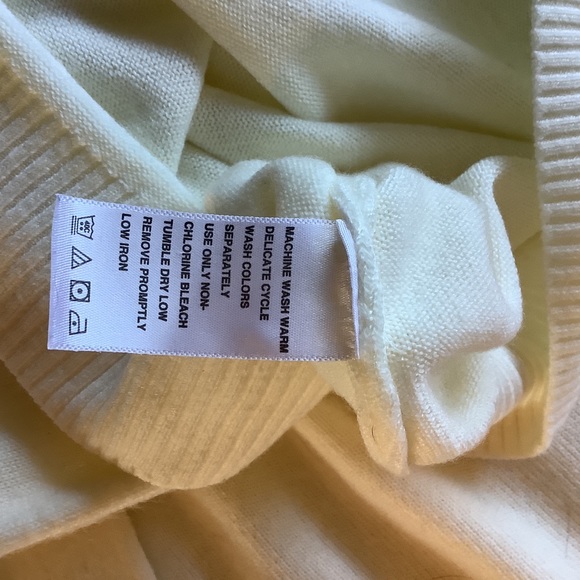 Cowl Neck Long Sleeve Sweater by redoute - Picture 7 of 8